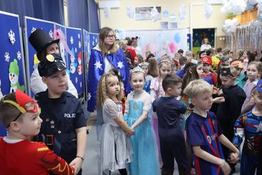 Bal u Bałwanka w Przedszkolu nr 2 w Wieluniu