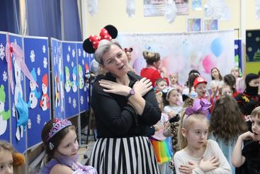 Bal u Bałwanka w Przedszkolu nr 2 w Wieluniu