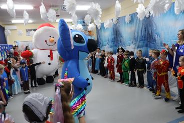 Bal u Bałwanka w Przedszkolu nr 2 w Wieluniu
