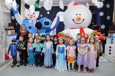 Bal u Bałwanka w Przedszkolu nr 2 w Wieluniu