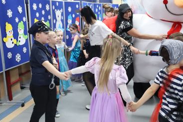 Bal u Bałwanka w Przedszkolu nr 2 w Wieluniu