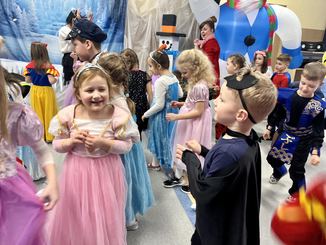 Bal u Bałwanka w Przedszkolu nr 2 w Wieluniu