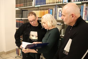 Maciej Bieszczad gościem spotkania w Powiatowej Bibliotece Publicznej w Wieluniu 
