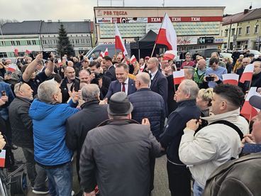 Wieluń: spotkanie z Karolem Nawrockim, kandydatem na Prezydenta RP
