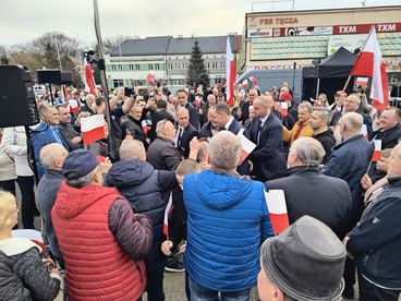 Wieluń: spotkanie z Karolem Nawrockim, kandydatem na Prezydenta RP