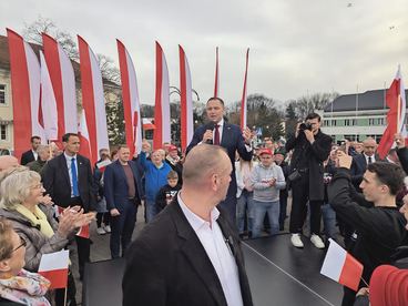 Wieluń: spotkanie z Karolem Nawrockim, kandydatem na Prezydenta RP