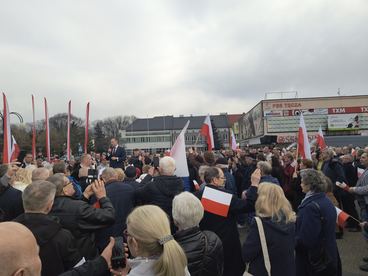 Wieluń: spotkanie z Karolem Nawrockim, kandydatem na Prezydenta RP