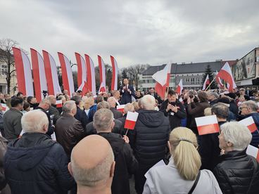 Wieluń: spotkanie z Karolem Nawrockim, kandydatem na Prezydenta RP