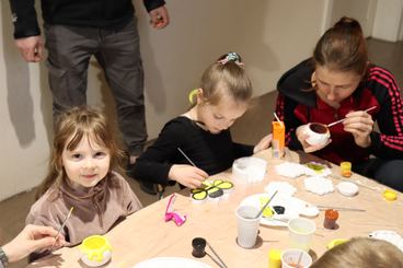 W Centrum Integracji PCK odbyły się zajęcia artystyczne dla dzieci