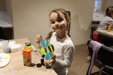 W Centrum Integracji PCK odbyły się zajęcia artystyczne dla dzieci