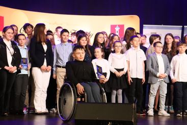 Zdolni uczniowie ze szkół w gm. Wieluń nagrodzeni podczas Gali Wieluńskie Talenty