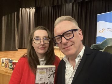 Szabłowski i Szczygieł – dwaj reportażyści spotkali się z czytelnikami w bibliotece w Sokolnikach