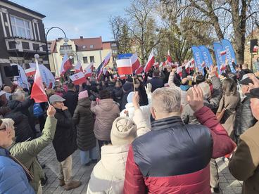 Rafał Trzaskowski – kandydat na prezydenta Polski odwiedził Wieluń