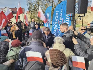 Rafał Trzaskowski – kandydat na prezydenta Polski odwiedził Wieluń