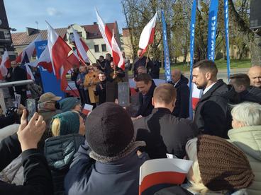 Rafał Trzaskowski – kandydat na prezydenta Polski odwiedził Wieluń