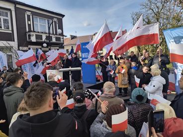 Rafał Trzaskowski – kandydat na prezydenta Polski odwiedził Wieluń