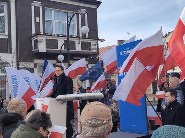 Rafał Trzaskowski – kandydat na prezydenta Polski odwiedził Wieluń