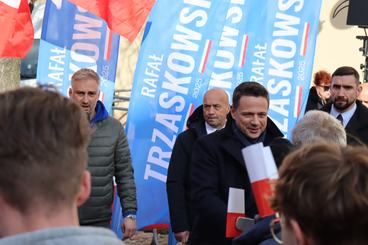 Rafał Trzaskowski – kandydat na prezydenta Polski odwiedził Wieluń