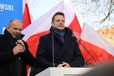 Rafał Trzaskowski – kandydat na prezydenta Polski odwiedził Wieluń