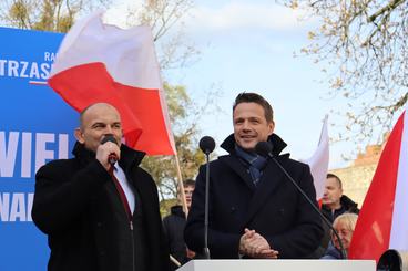 Rafał Trzaskowski – kandydat na prezydenta Polski odwiedził Wieluń