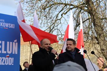 Rafał Trzaskowski – kandydat na prezydenta Polski odwiedził Wieluń
