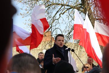 Rafał Trzaskowski – kandydat na prezydenta Polski odwiedził Wieluń