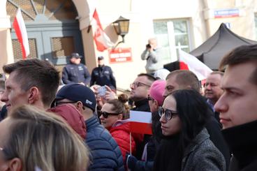 Rafał Trzaskowski – kandydat na prezydenta Polski odwiedził Wieluń