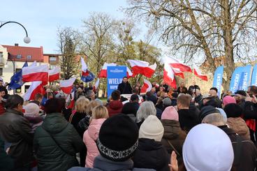 Rafał Trzaskowski – kandydat na prezydenta Polski odwiedził Wieluń