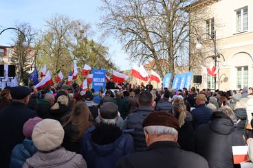 Rafał Trzaskowski – kandydat na prezydenta Polski odwiedził Wieluń