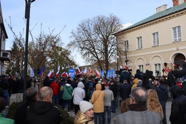 Rafał Trzaskowski – kandydat na prezydenta Polski odwiedził Wieluń