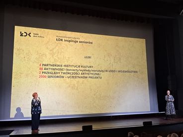 „ŁDK inspiruje seniorów” – wieluńska inauguracja nowego projektu realizowanego wspólnie z Wieluńskim Domem Kultury