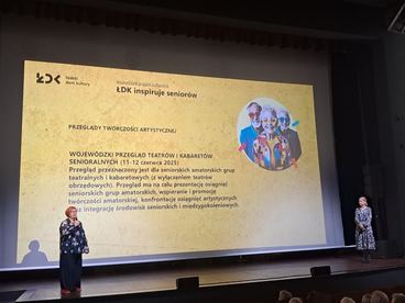 „ŁDK inspiruje seniorów” – wieluńska inauguracja nowego projektu realizowanego wspólnie z Wieluńskim Domem Kultury