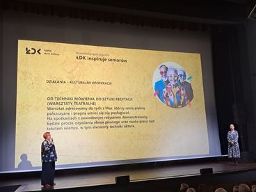„ŁDK inspiruje seniorów” – wieluńska inauguracja nowego projektu realizowanego wspólnie z Wieluńskim Domem Kultury