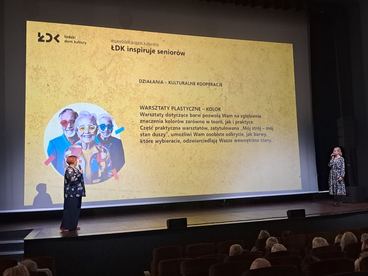 „ŁDK inspiruje seniorów” – wieluńska inauguracja nowego projektu realizowanego wspólnie z Wieluńskim Domem Kultury