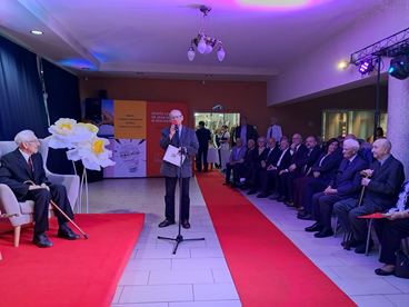 Jubileusz 100. urodzin Henryka Strózika. Uroczystość odbyła się w wieluńskim „Długoszu”