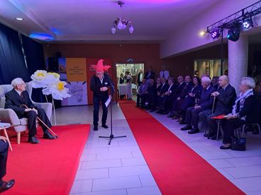 Jubileusz 100. urodzin Henryka Strózika. Uroczystość odbyła się w wieluńskim „Długoszu”