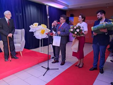 Jubileusz 100. urodzin Henryka Strózika. Uroczystość odbyła się w wieluńskim „Długoszu”