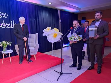 Jubileusz 100. urodzin Henryka Strózika. Uroczystość odbyła się w wieluńskim „Długoszu”
