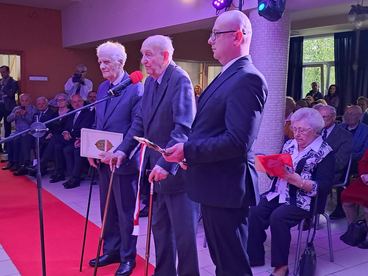 Jubileusz 100. urodzin Henryka Strózika. Uroczystość odbyła się w wieluńskim „Długoszu”