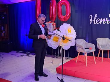 Jubileusz 100. urodzin Henryka Strózika. Uroczystość odbyła się w wieluńskim „Długoszu”