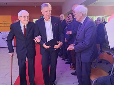 Jubileusz 100. urodzin Henryka Strózika. Uroczystość odbyła się w wieluńskim „Długoszu”