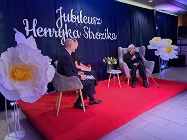 Jubileusz 100. urodzin Henryka Strózika. Uroczystość odbyła się w wieluńskim „Długoszu”