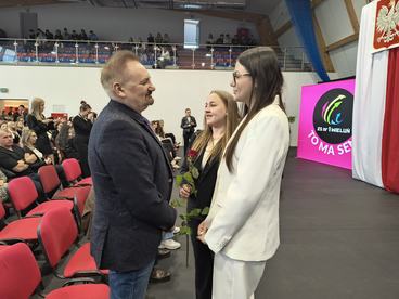 Zakończenie roku szkolnego uczniów technikum w Zespole Szkół nr 1