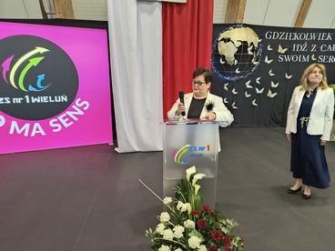 Zakończenie roku szkolnego uczniów technikum w Zespole Szkół nr 1