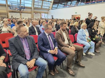 Zakończenie roku szkolnego uczniów technikum w Zespole Szkół nr 1