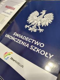 Zakończenie roku szkolnego uczniów technikum w Zespole Szkół nr 1