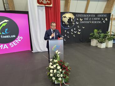 Zakończenie roku szkolnego uczniów technikum w Zespole Szkół nr 1