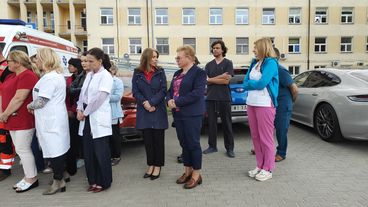 Wieluńscy medycy protestowali