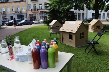 Bibliotekę marzeń tworzyli dziś uczniowie – na zabawę z okazji Dni Dziecka zaprosiła ich Biblioteka Miejska w Wieluniu 