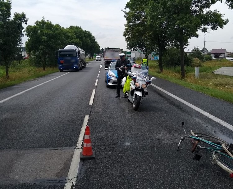 Śmiertelny wypadek w gminie Osjaków ofiara to 96letni